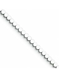 14K Gold White Add-a-Diamond Tennis Bracelet Mounting