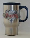 Kitchen & Housewares : Atlanta Braves MLB Pewter Stainless Steel Travel Mug
