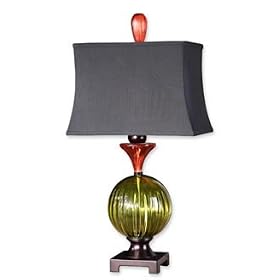 Iris, Accent Decor, Table Lamp Lighting, Desk Office by Carolyn Kinder