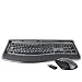 Microsoft 6000 Desktop Wireless Multimedia Keyboard & Laser Mouse Kit (Black/Silver) image 1