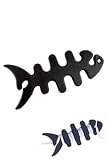 Black - Smarter Wrap Fishbone Shape Cord Manager