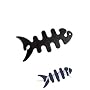 Black - Smarter Wrap Fishbone Shape Cord Manager