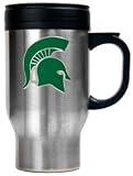 Michigan State Spartans Stainless Steel Travel Mug
