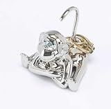 BEAUTIFUL GIFT! Monkey Ring Minder Holder with Crystal Eyes