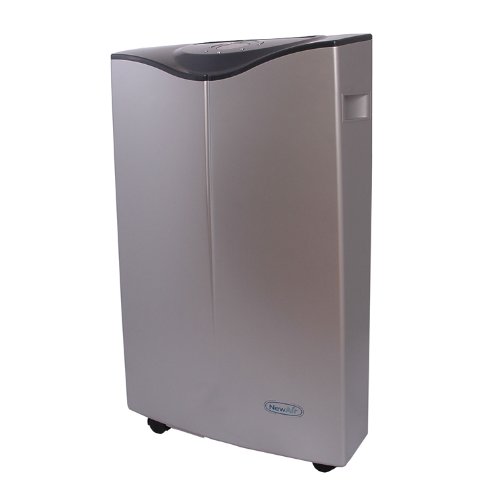 NewAir AC-14000H 14,000 BTU Portable Air Conditioner and Heater With BuiltIn Dehumidifier Fan