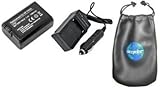 Digital Replacement Battery PLUS Mini Battery Travel Charger for Specific D ....