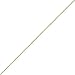 18kt Gold over Sterling Silver .012 Box Chain 18in Necklace - Perfect for Pendants