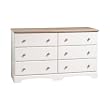 South Shore Furniture 3263-027 Summer Time Double Dresser