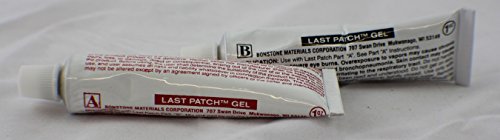 Bonstone Last Patch Gel, Exterior Grade, Uv Stable Stone Repair Glue for Granite, Marble, Travertine, Honed Limestone Surfaces 2 Oz