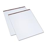 TOPS 7903 Drilled Easel Pads, 27 x34, Plain White Bond, 50 Sheets/Pad, 2 Pads
