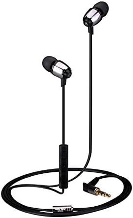 ENOD In-Ear Earbuds With Mic Stereo, Volume Control, Super Bass, Noise Isolating Headphone Crystal Clear Sound Earphone for iPhone, iPod, iPad, Samsung, Android Cell Phones, MP3 Player