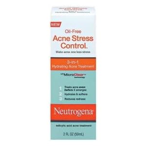 $6.7 Neutrogena Acne Stress Control, 3-in-1 Hydrating Acne Treatment, 2 Ounce