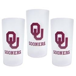 Oklahoma Sooners NCAA Tumbler Drinkware Set (3 Pack)