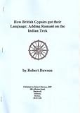 How British gypsies got their language : adding Romani on the Indian trek