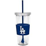 MLB Los Angeles Dodgers Boelter Lidded Cold Cup with Straw