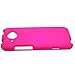 CoverON® Hard Rubberized Slim Case for HTC Desire 601 - with Cover Removal Pry Tool - Hot Pink