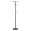Satin Nickel Finish Coat Rack