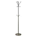 Satin Nickel Finish Coat Rack