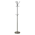 Satin Nickel Finish Coat Rack