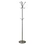 Satin Nickel Finish Coat Rack