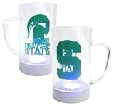 Michigan State Spartans Glow Mug