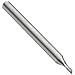 Niagara Cutter MES230 Carbide Square Nose End Mills, Stub Length, Inch, Uncoated (Bright) Finish, Roughing and Finishing Cut, Non-Center Cutting, 30 Degree Helix, For Use With All Materials