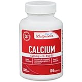 UPC 311917170572 product image for Walgreens Calcium 600mg + D3 800 IU, Tablets, 100 ea | upcitemdb.com