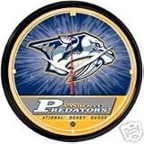 Nashville Predators NHL Wall Clock