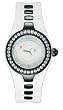 PUMA Women's Posh Crystal White Rubber Watch #PU23575.0222.937