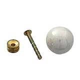 ハイロジック:ツマミ 25ミリ 100PEARL 入数1個 00017903 ×5セット