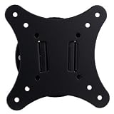 10-Inch to 24-Inch VESA Flat Panel Wall Mount Bracket (Black)