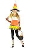 Preteen Candy Corn Witch Halloween Costume (Large) Preteen Candy Corn Witch Halloween Costume (Large)