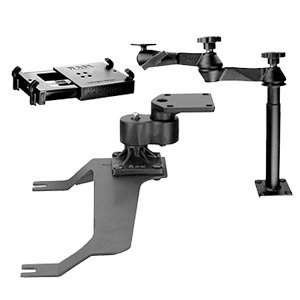 No-Drill(TM) Laptop Mount for the GMC Sierra, Yukon, Chevrolet Silverado, Suburban, 2500, 3500, Avalanche & Hummer H2