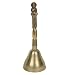 Brass Buddhist Ritual Meditation Bell with Buddha