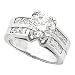 14K Platinum Diamond Engagement Ring - 2.35 Ct.