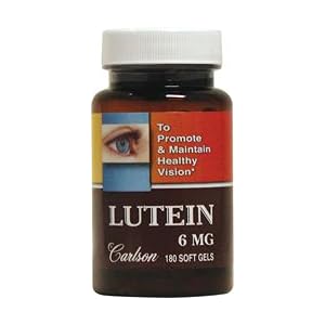 Carlson Labs Lutein To Promote and Maintain Healty Vision, 6mg picture Carlson Labs Lutein To Promote and Maintain Healty Vision, 6mg picture