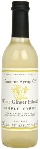 Sonoma Syrup White Ginger Infused Simple Syrup Pack (2) (2)