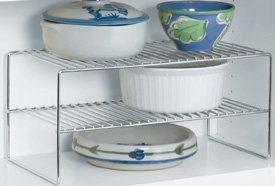 Kitchen: Double Chrome Helper Shelf