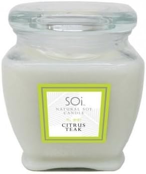 Soi Candles Citrus Teak 16oz Jar Candle
