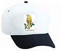 White Cap with warbler, yellow, branch, bird