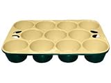 John Wright Eleven-Hole Muffin Pan 10.75-in.