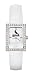 St. Louis Cardinals Ladies Allure Watch White Leather Strap