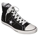 Men's Converse One Star High-Tops with Laces - Black