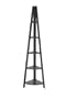 Home Star Espresso Corner Ladder Bookcase
