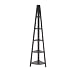 Home Star Espresso Corner Ladder Bookcase