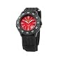 UZI Protector Nylon Strap Watch with Tritium Technology - Red - UZI-003-N