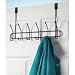 Over the Door Hook (Black) (11.5"H x 20"W )