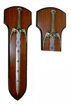 Final Fantasy Dagger on Plaque