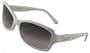 Coach Sunglasses, Chelsea S426, White Frame/ Fade Grey Lenses/ Crystals