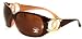Chanel 6014 Sunglasses Sun Glasses BROWN Lens BURGANDY Frame